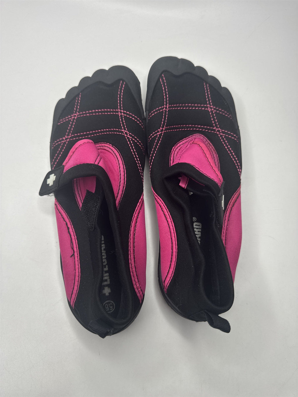 Womens Lifeguard Brand Pink Black Water Beach Shoes Aqua Socks