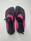 Womens Lifeguard Brand Pink Black Water Beach Shoes Aqua Socks