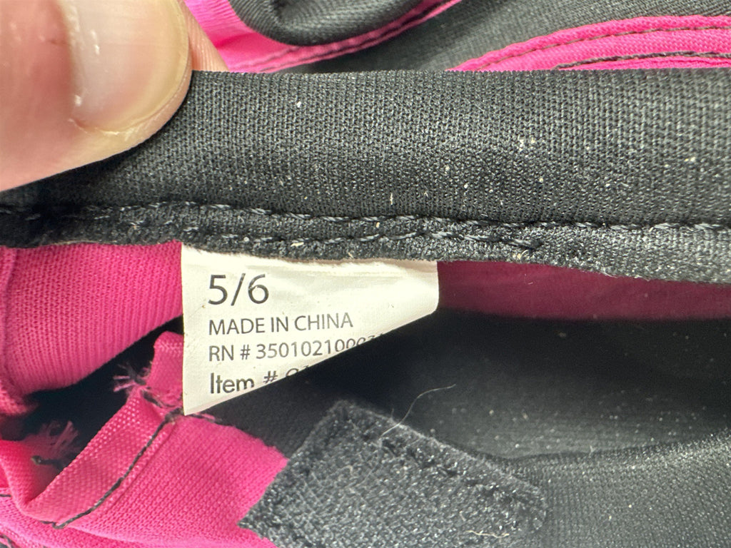 Womens Lifeguard Brand Pink Black Water Beach Shoes Aqua Socks