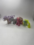 VTG My Little Pony G1 Figures Toys Lot 4 MLP Collectible Set