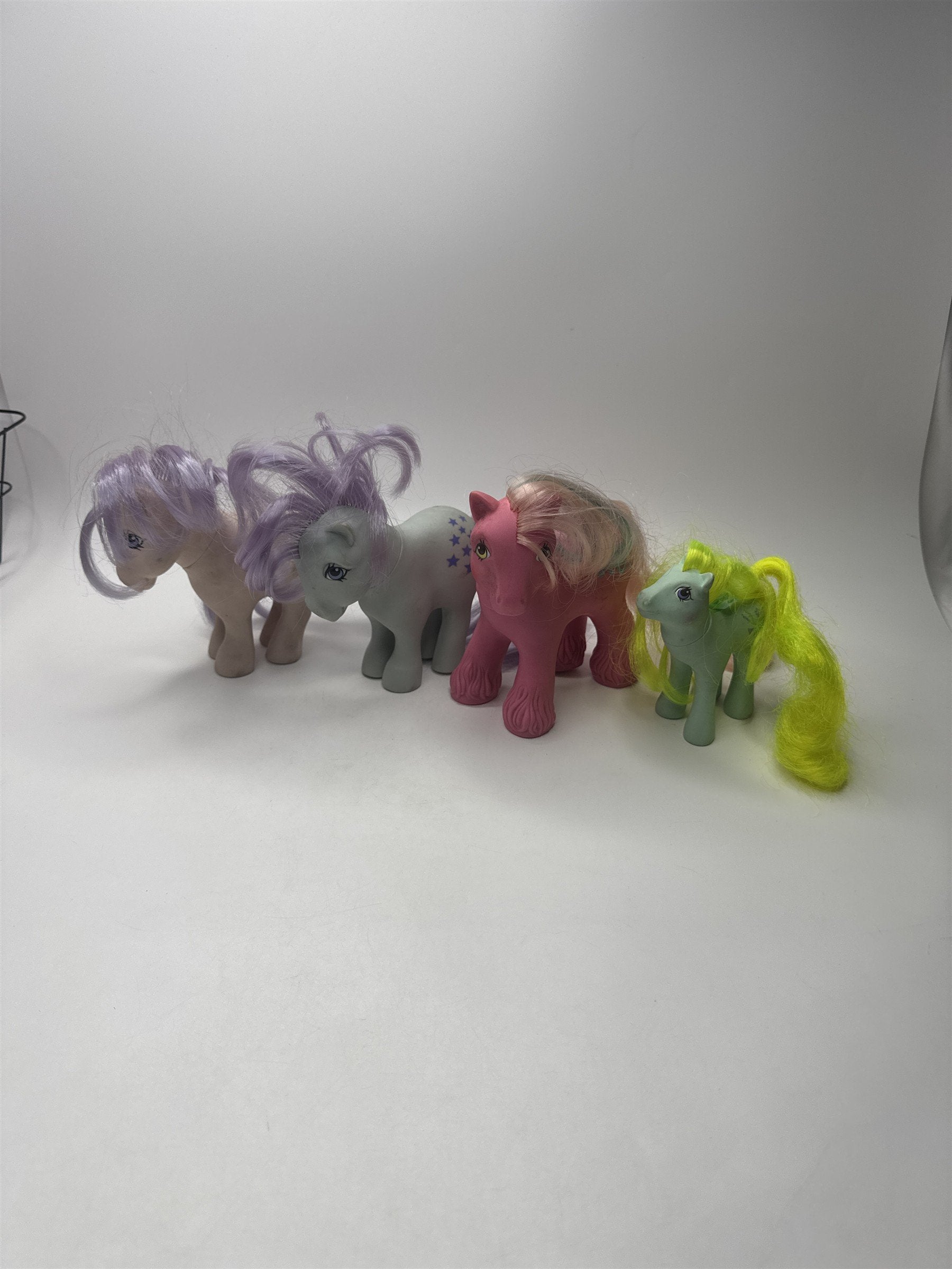 VTG My Little Pony G1 Figures Toys Lot 4 MLP Collectible Set