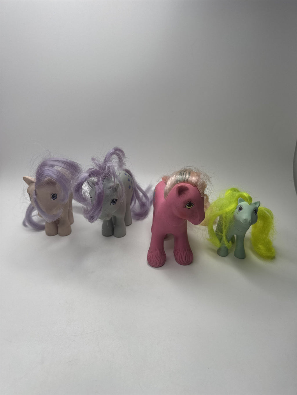 VTG My Little Pony G1 Figures Toys Lot 4 MLP Collectible Set