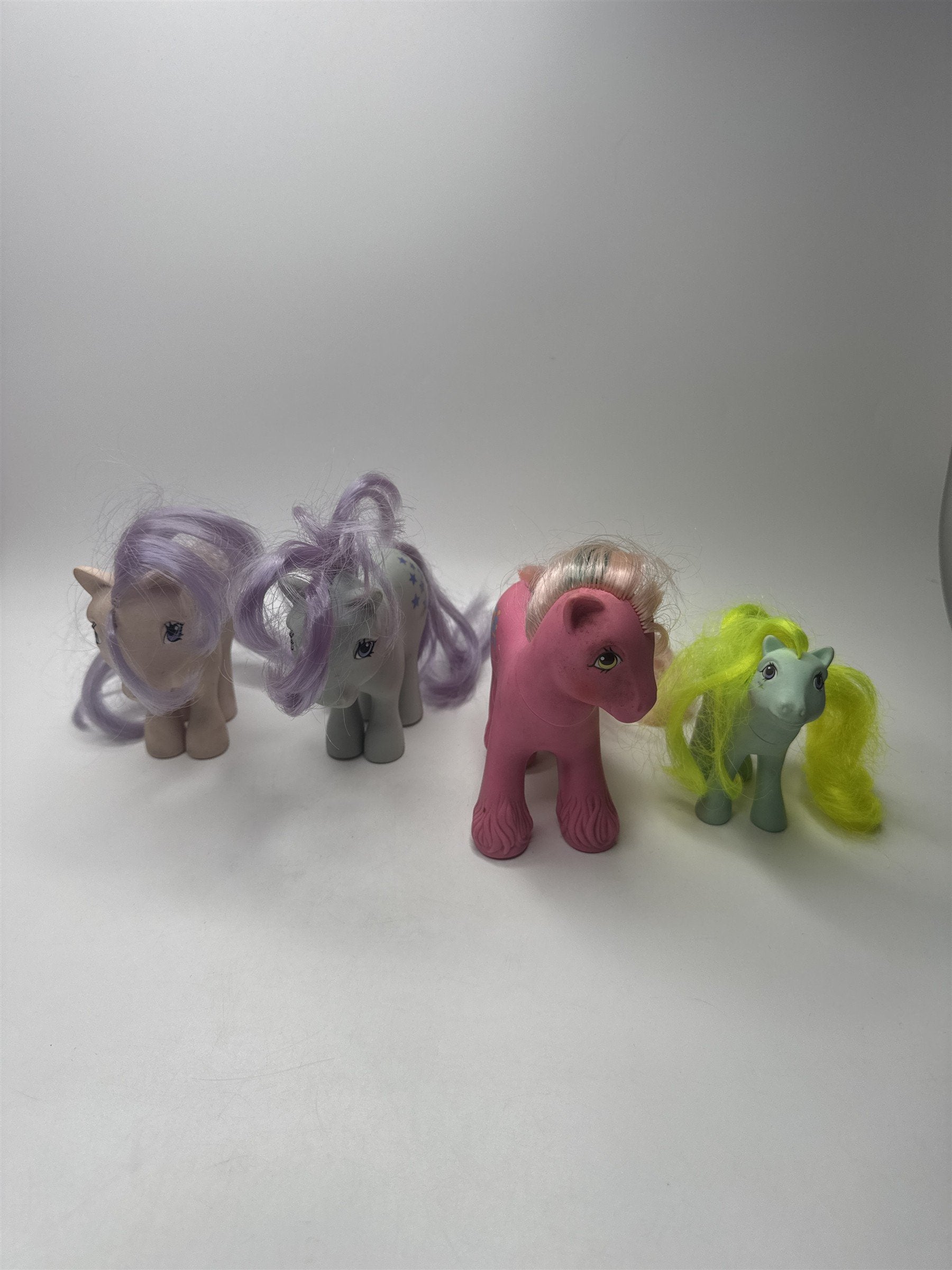 VTG My Little Pony G1 Figures Toys Lot 4 MLP Collectible Set