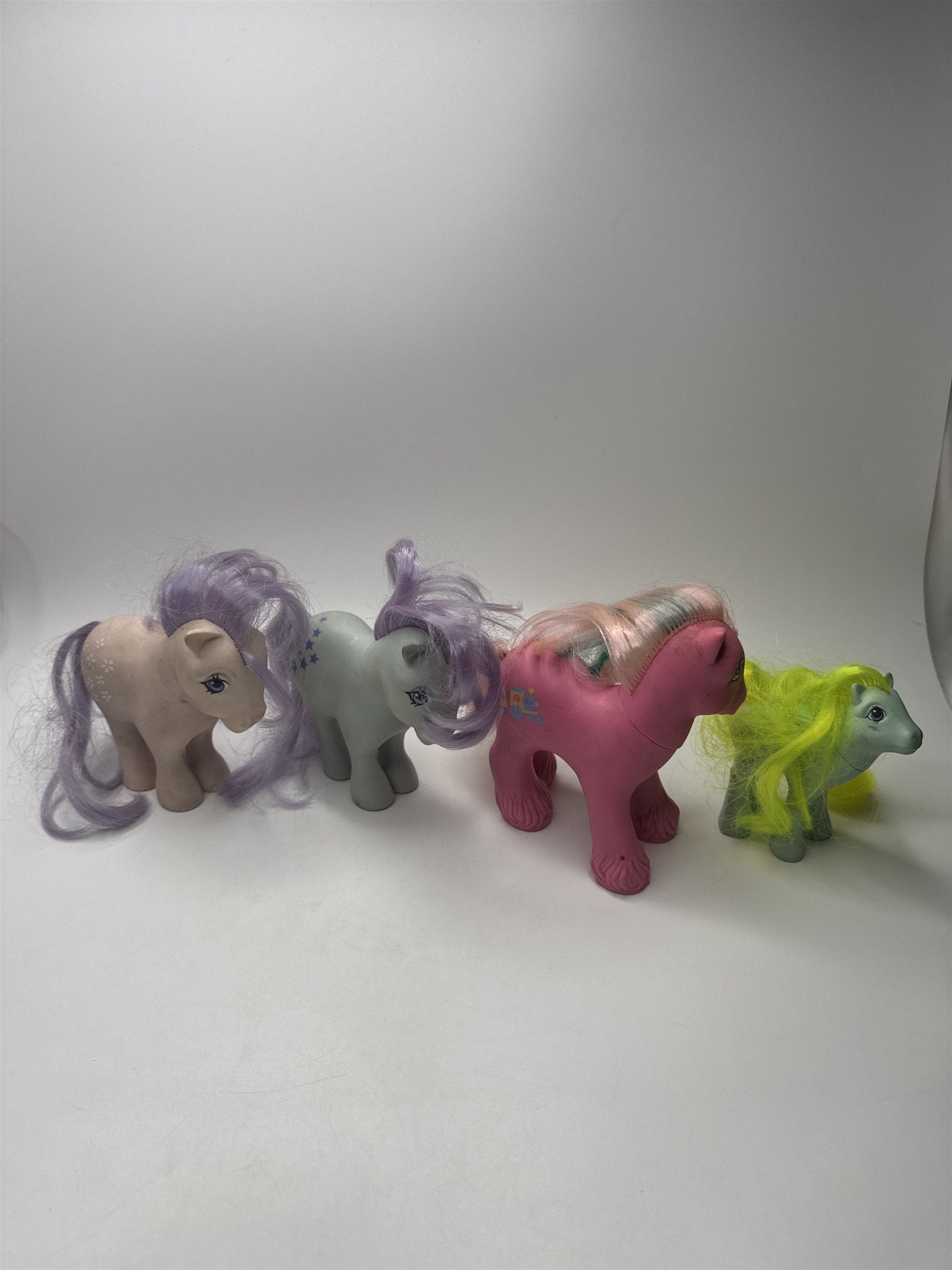 VTG My Little Pony G1 Figures Toys Lot 4 MLP Collectible Set