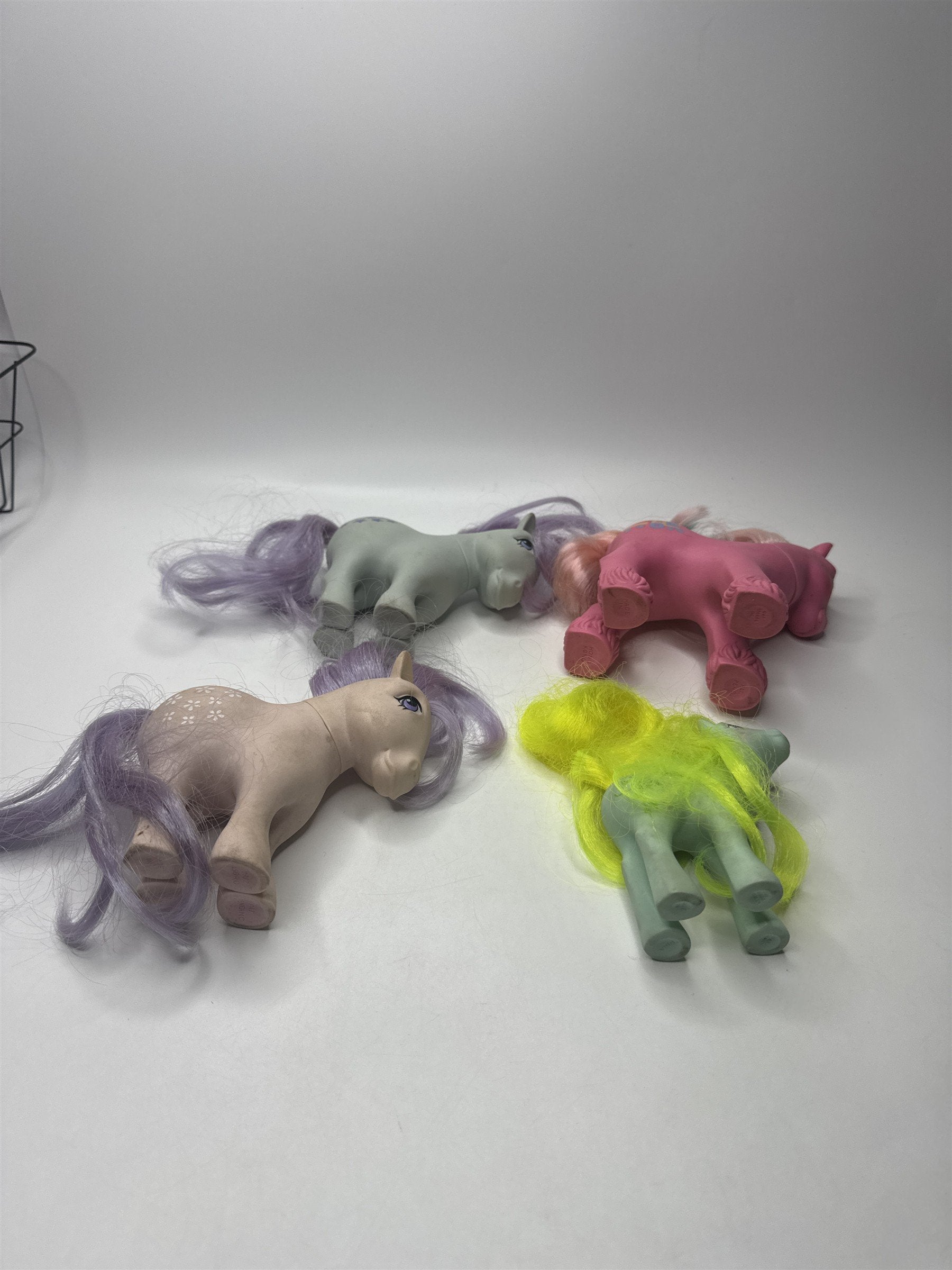 VTG My Little Pony G1 Figures Toys Lot 4 MLP Collectible Set