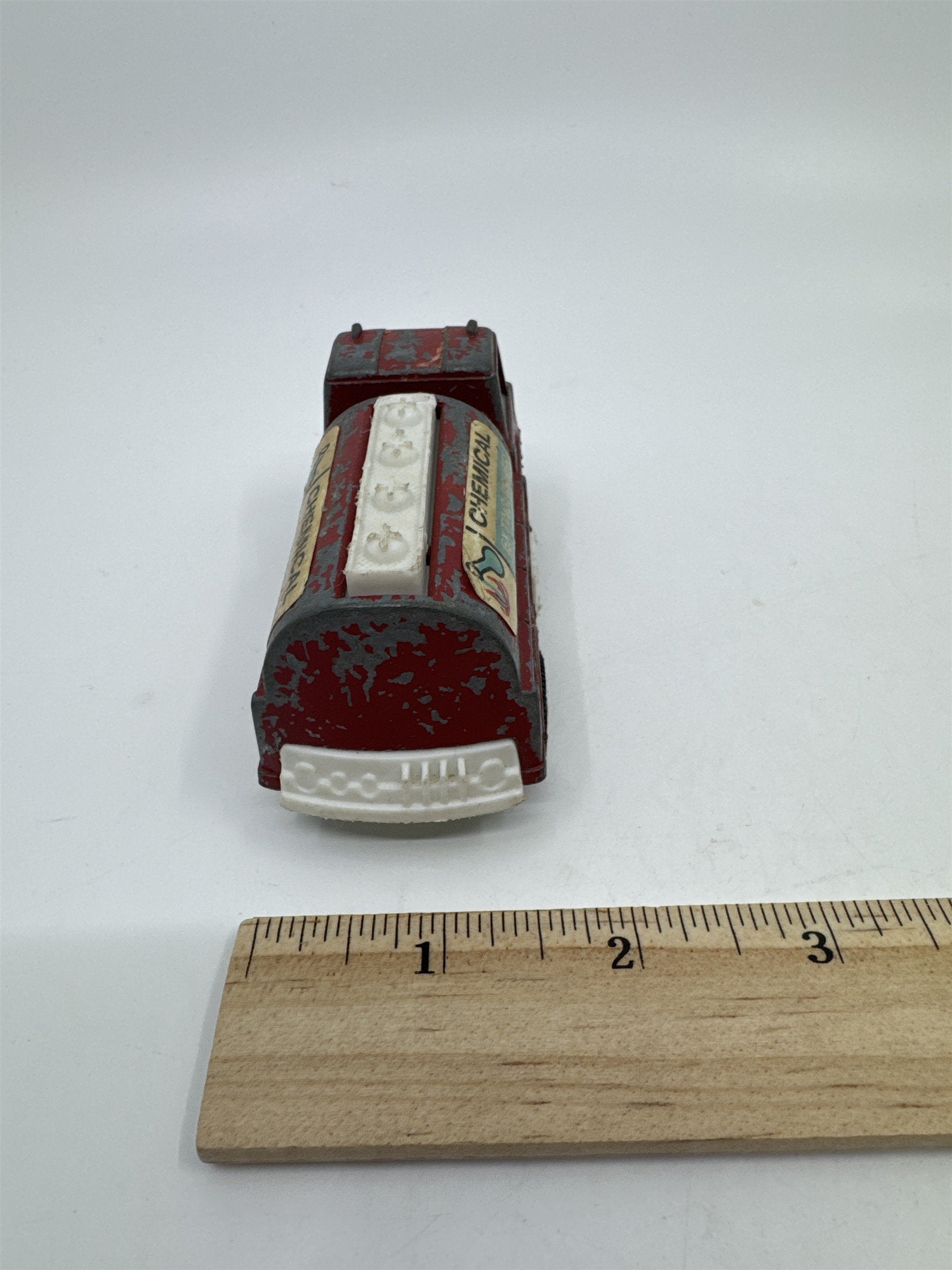 Vintage Tootsie Toy Red Chemical Extinguisher Fire Truck