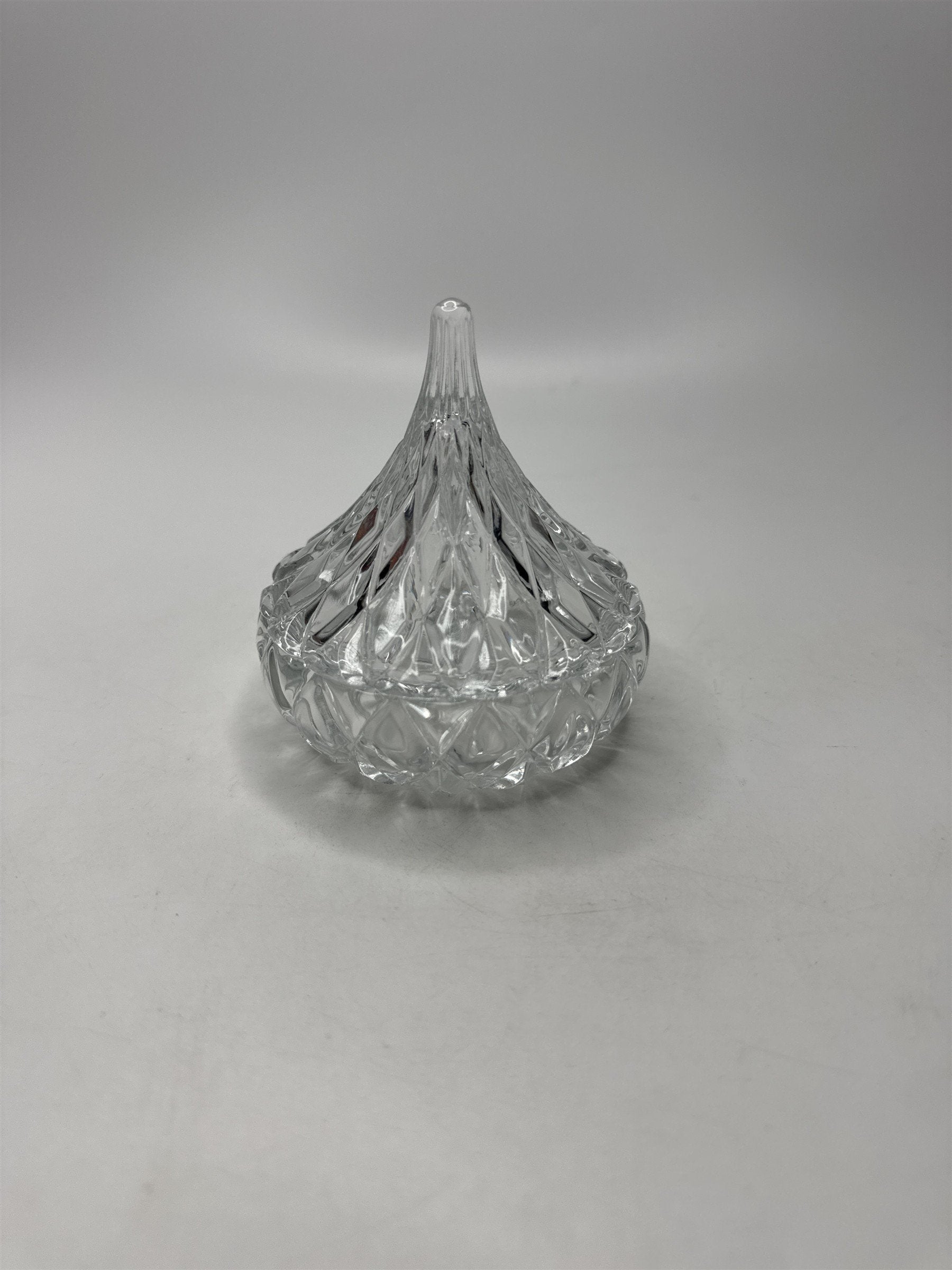 VTG Hershey Kiss Chocolate Candy Trinket Dish With Lid