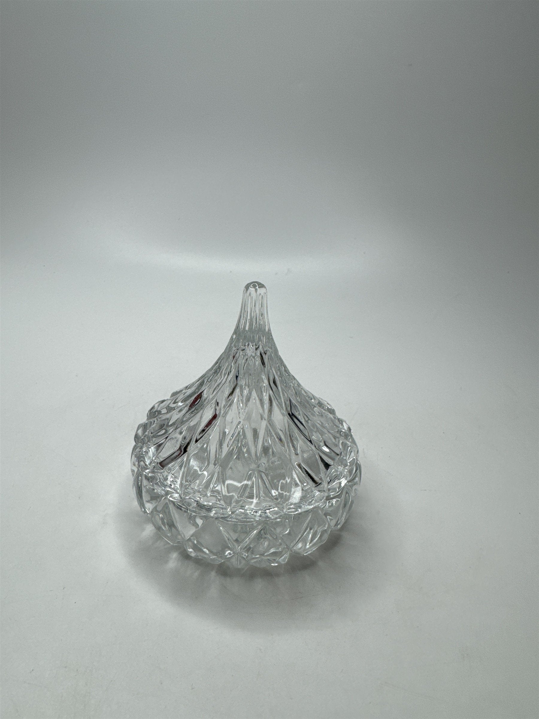 VTG Hershey Kiss Chocolate Candy Trinket Dish With Lid