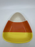 Halloween Candy Corn Shaped Bowl/Dish Decorative Halloween Serving Bowl