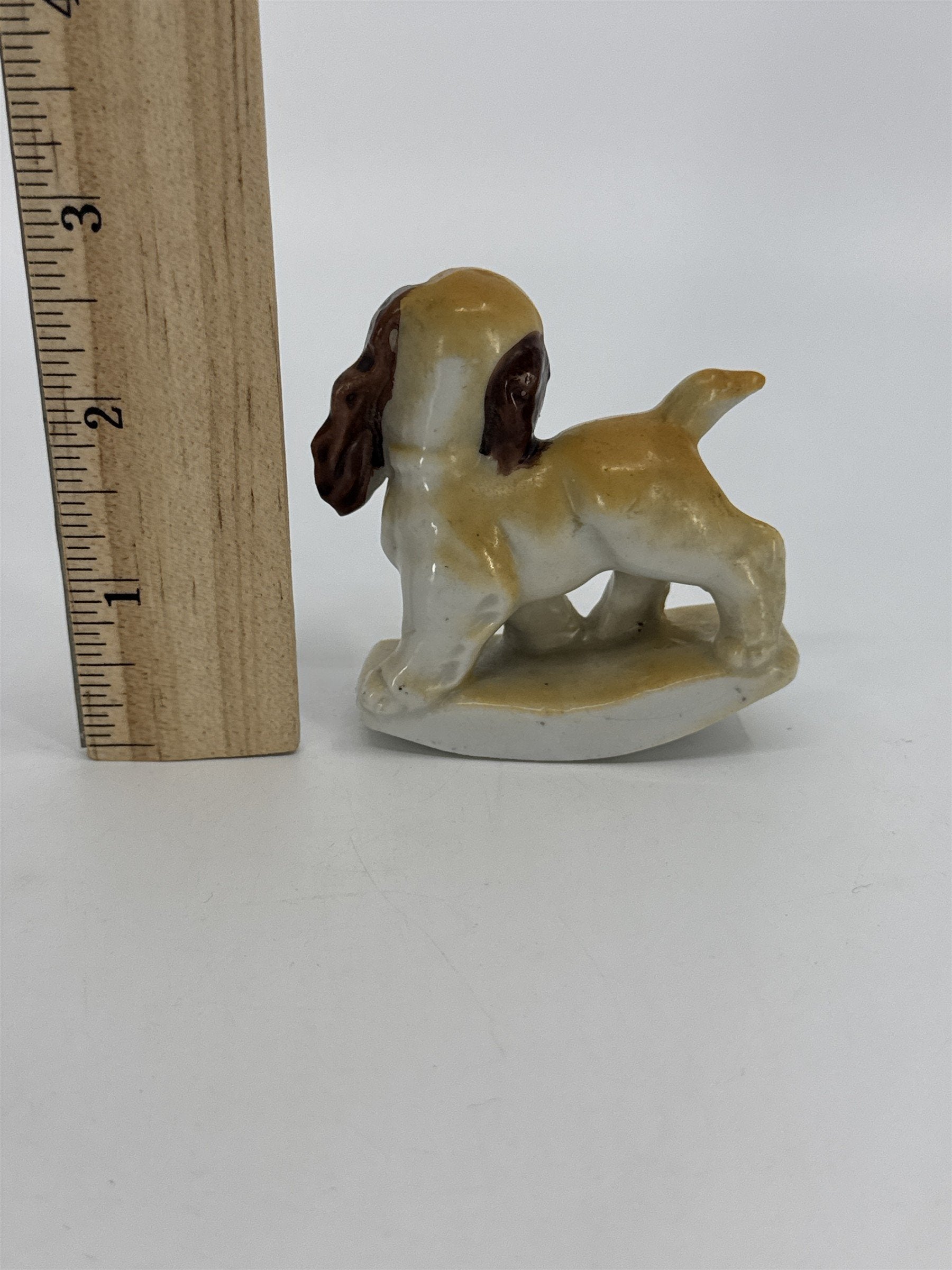 Vintage Decorative Rocking Cocker Spaniel Porcelain Figurine Made In Japan