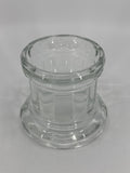 Home Interiors Glass Votive Pillar Candle Holder Decorative Elegant Votive