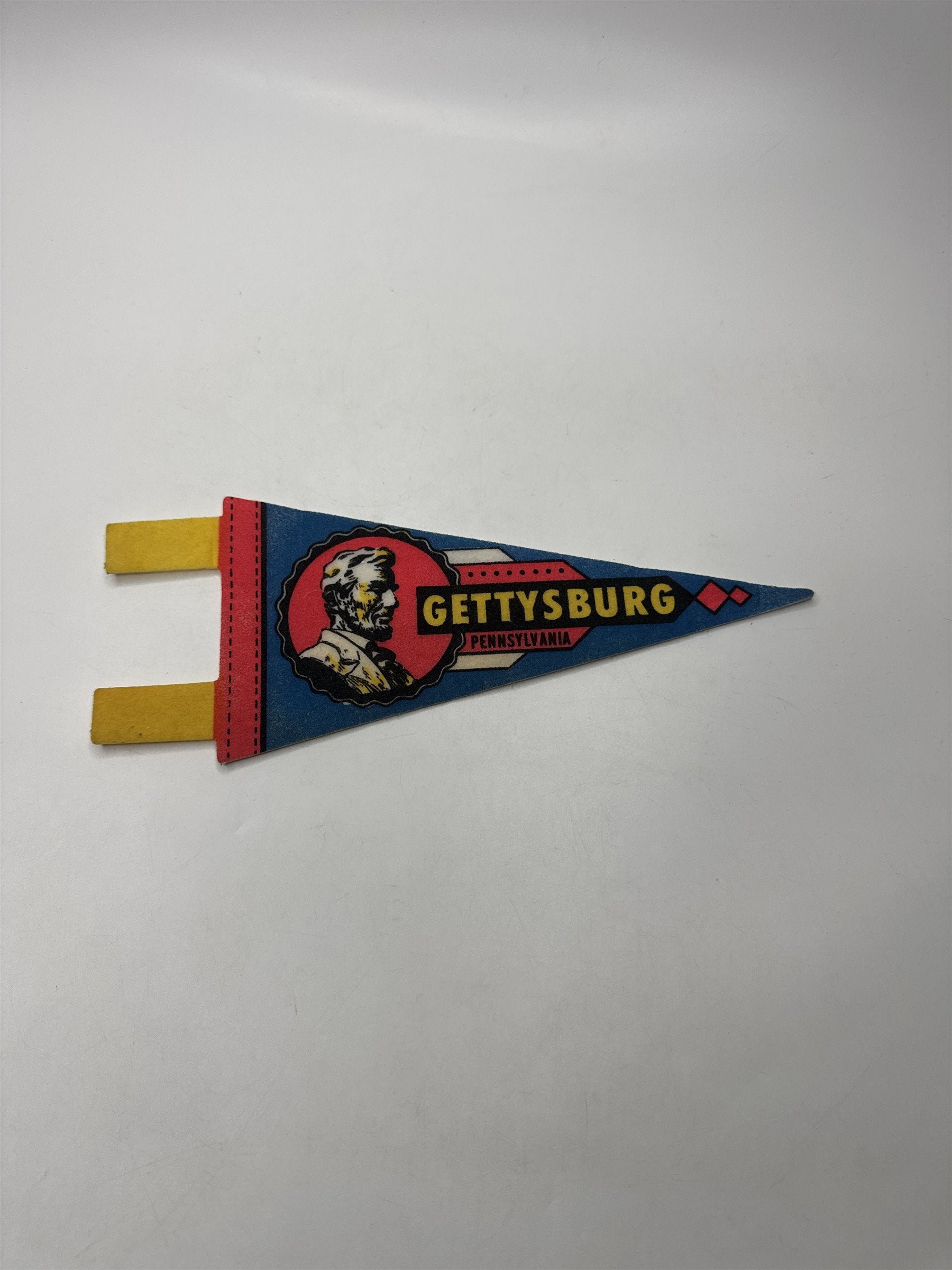 Vintage Gettysburg Pennsylvania 10: Souvenir Pennant