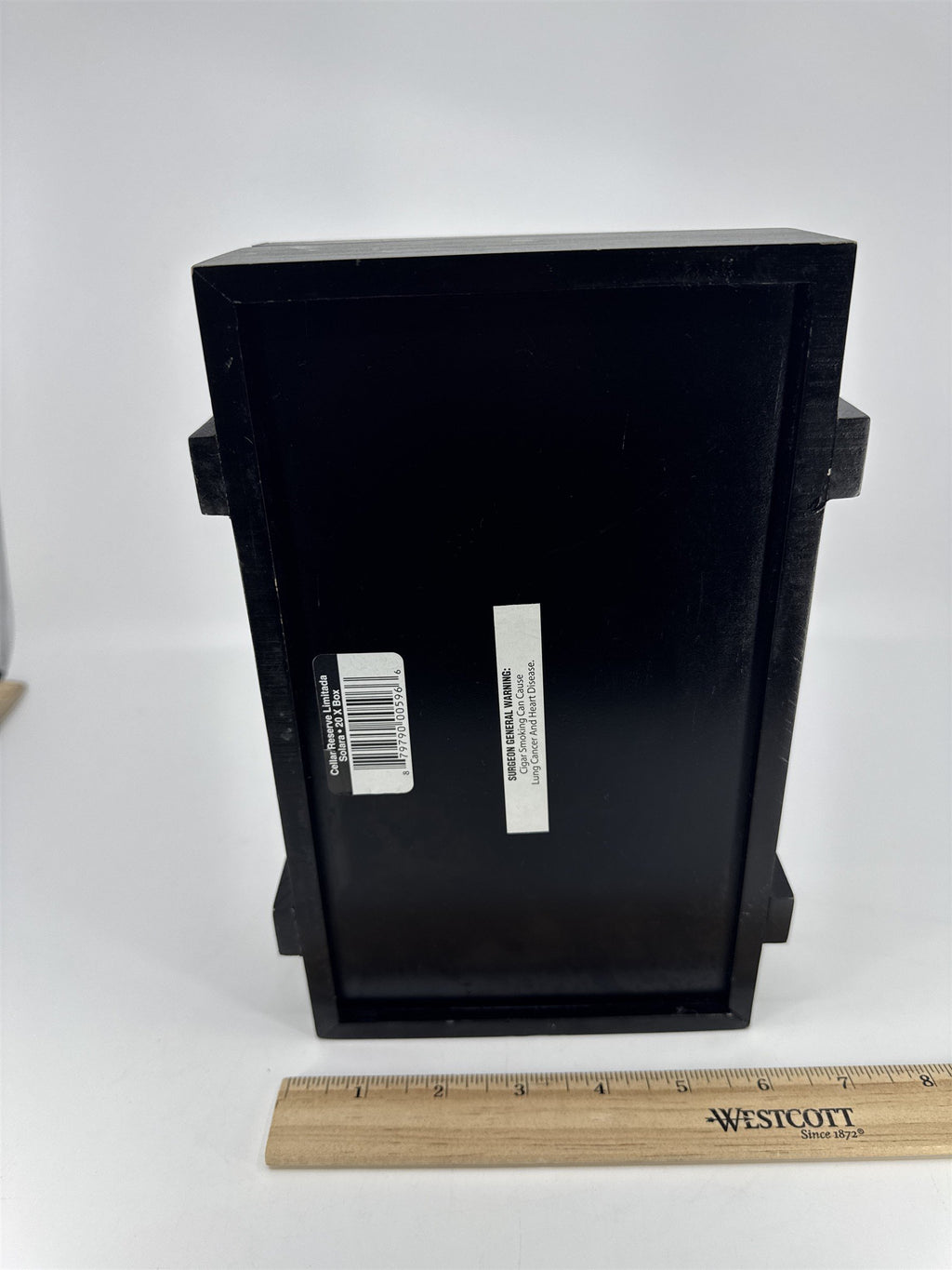 Black Gurkha Cellar Reserve 15 Year Empty Wooden Cigar Box Batch #45