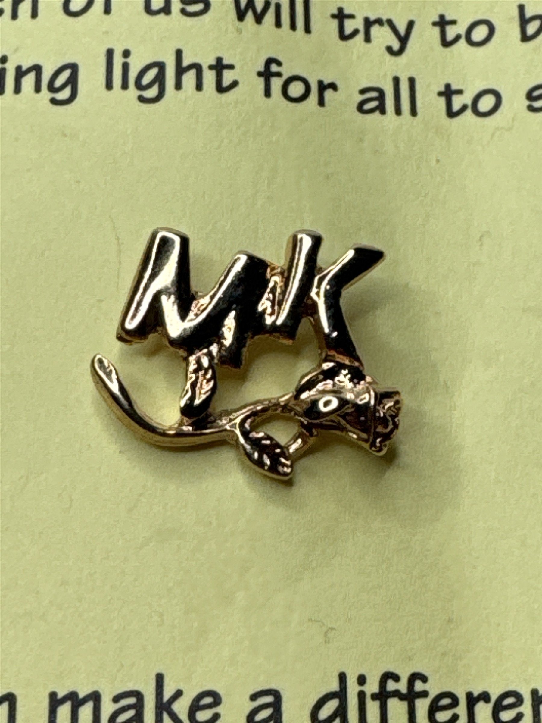 Vintage Mary Kay Cosmetics MK Rose Pin for Consultants Hosts Mary Kay