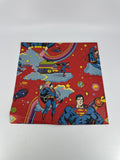 Vintage 1980 DC Comics Superman Wrapping Paper 1 Piece