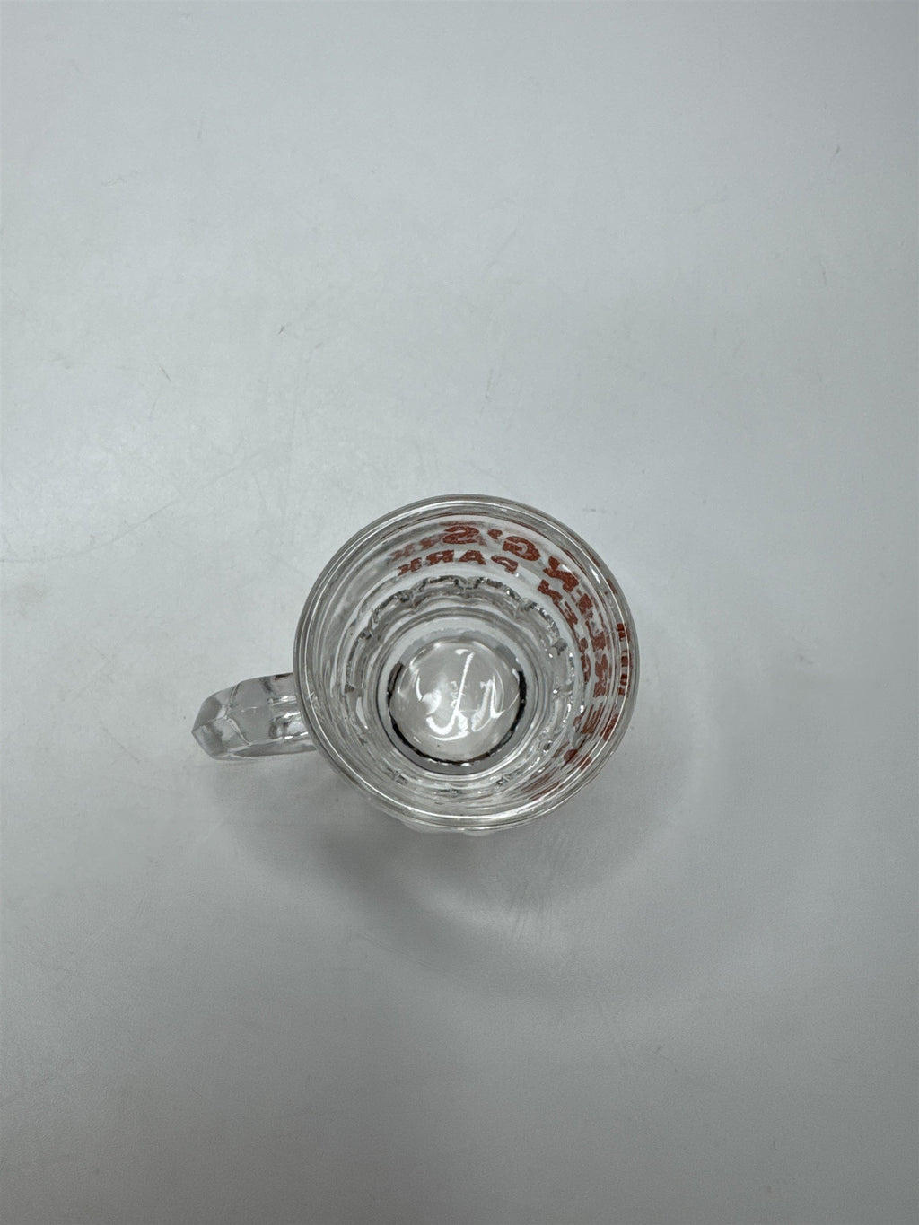 Vintage Sterling's Rocky Glen Park Shot Glass Pennsylvania PA Souvenir Collectib