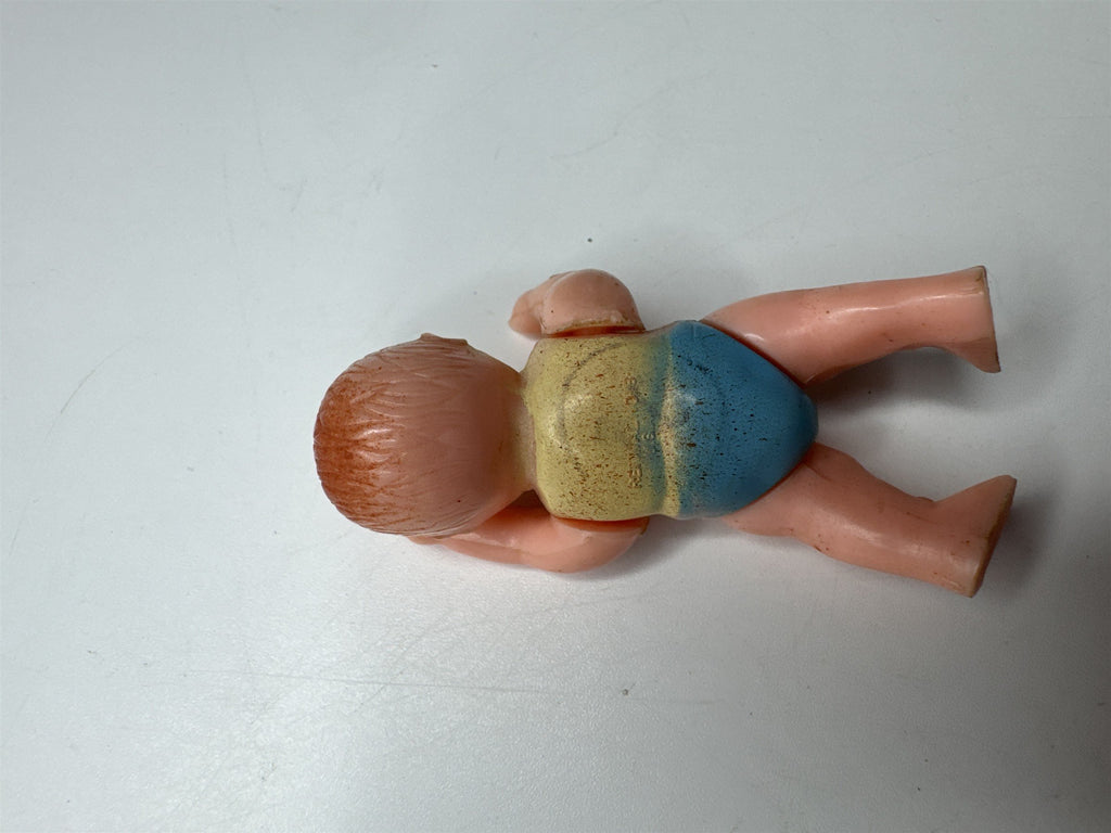 Vintage 1949 Renwal Dollhouse Baby Doll No 8 Miniature Baby Doll Moving Arms