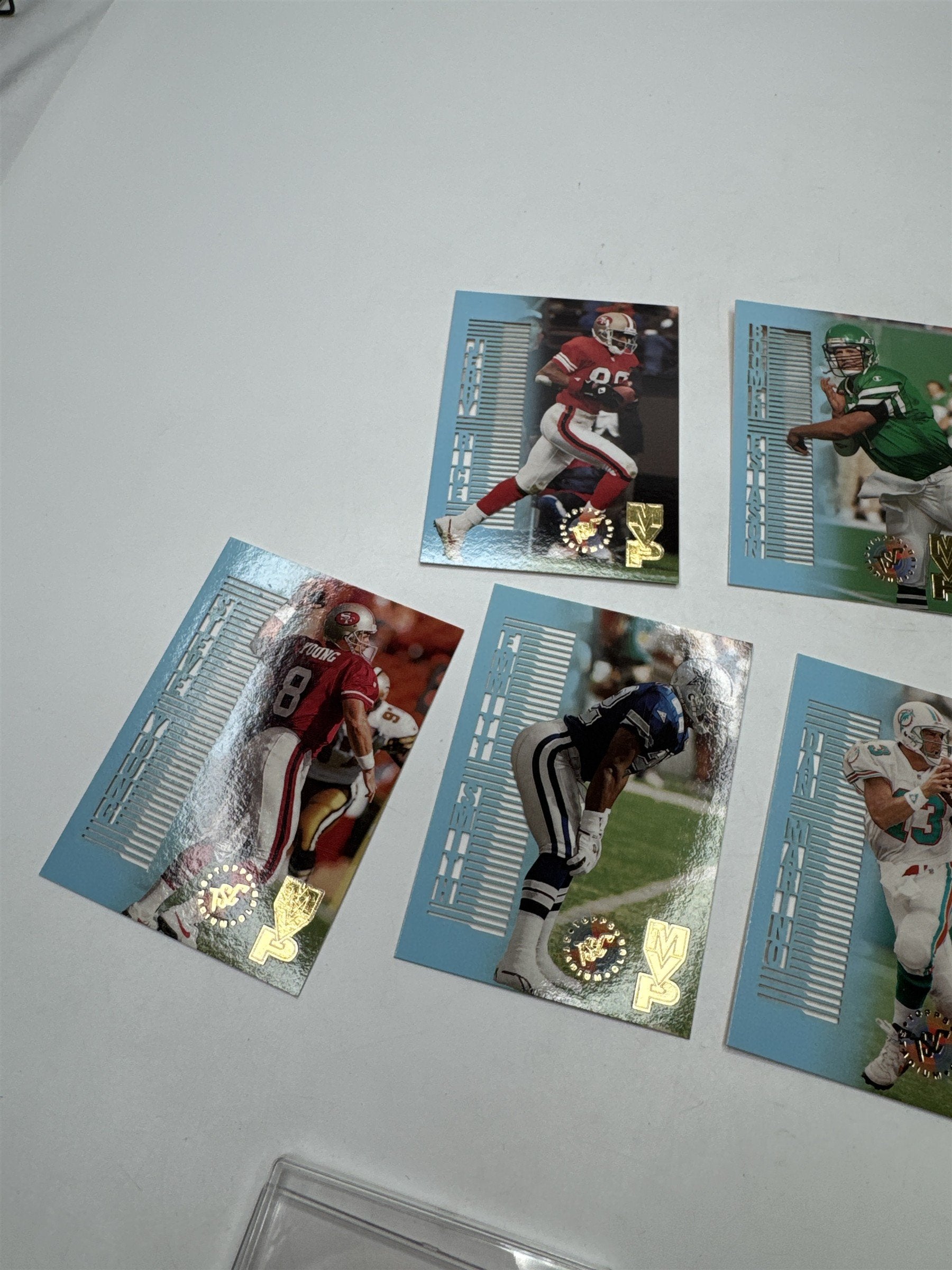 Vintage 1995 Topps Football MVP Cards RC Lot As Pictured