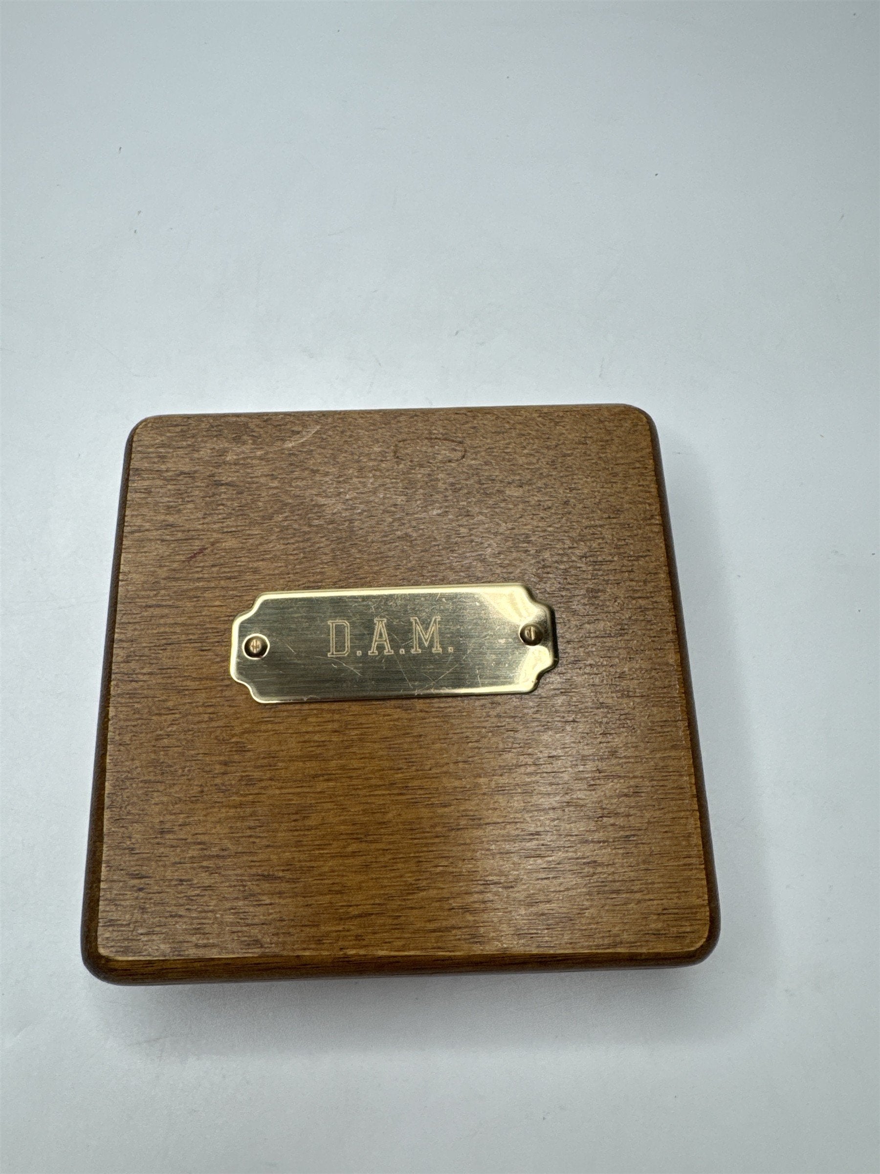 3 Knife Set in Solid Wood Case Deer Bass Duck Hunter Gift Monogrammed DAM
