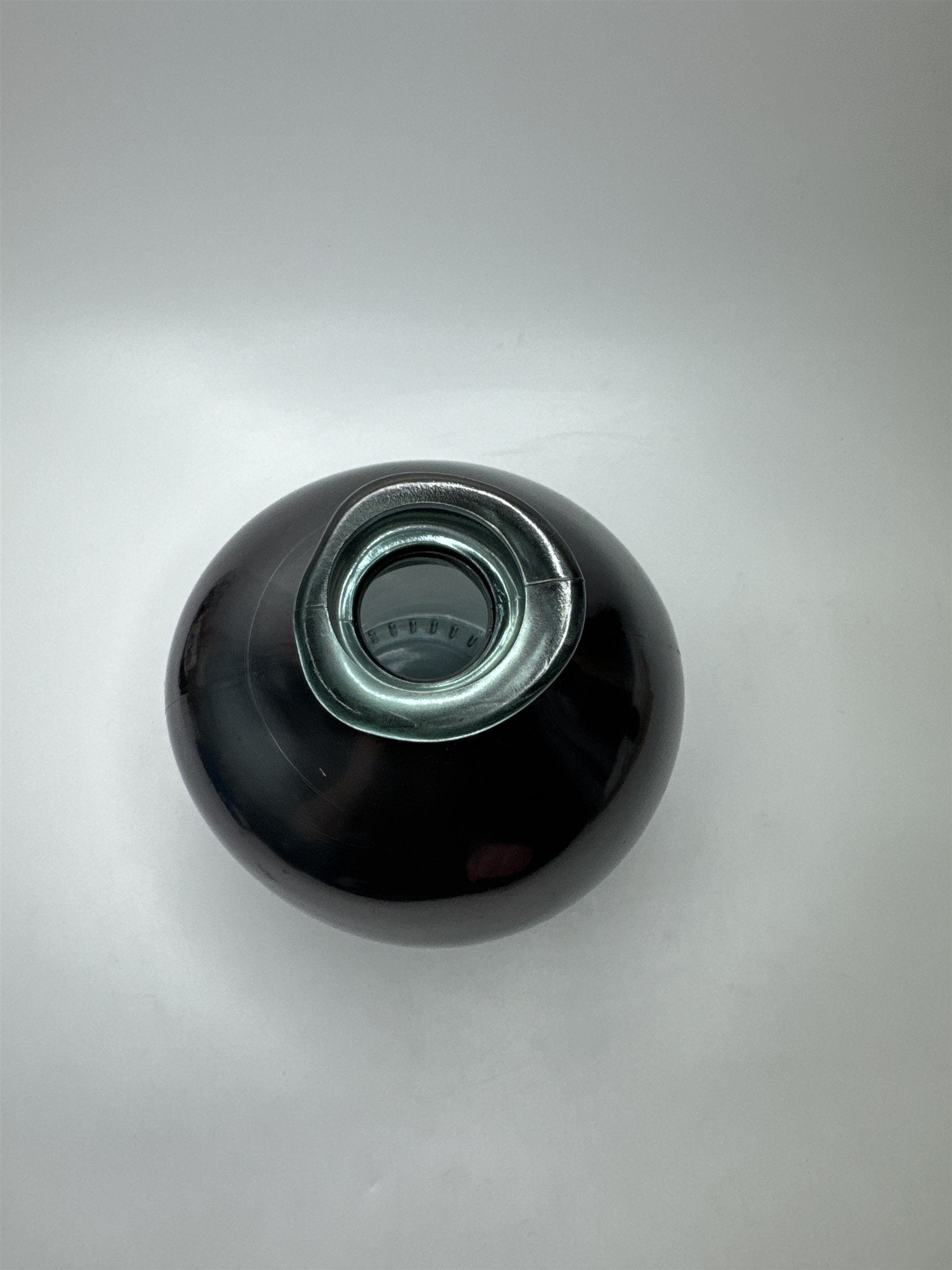 San Miguel Style Vase Recycled Glass Silver Bubble Round Glass Table Vase