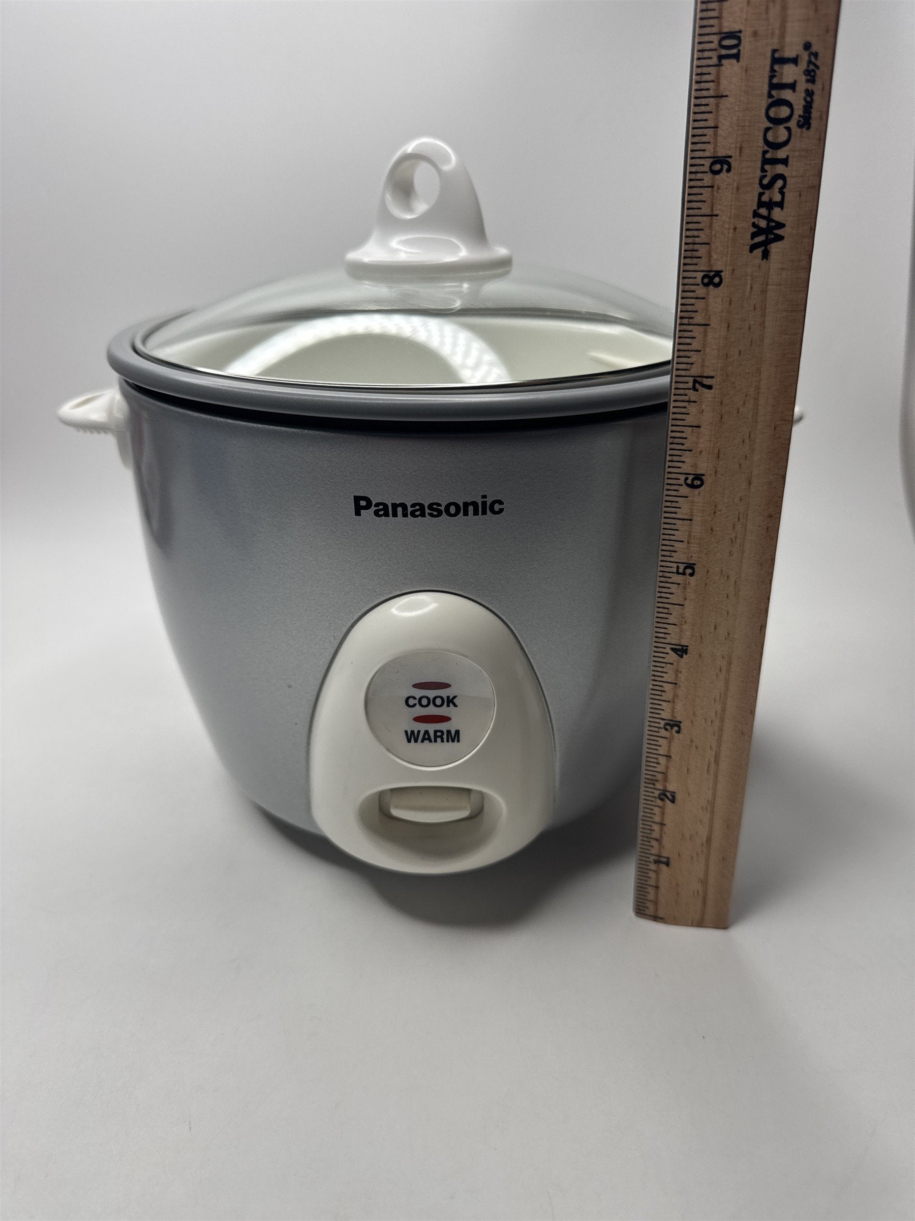 Panasonic Automatic Rice Cooker/Steamer Model SR-G10FG Silver