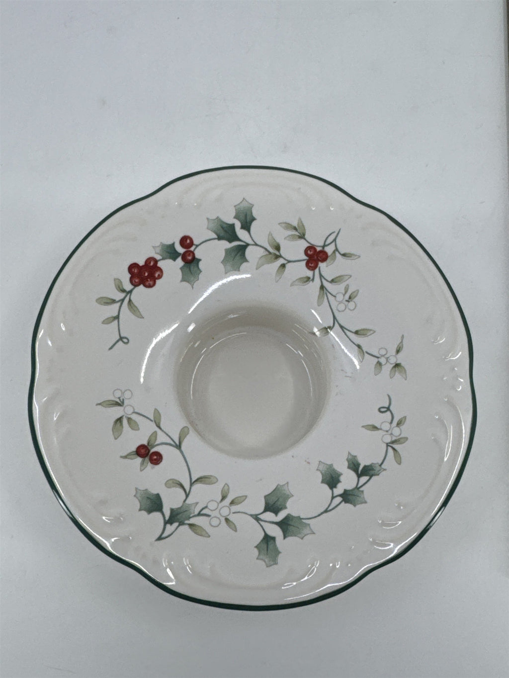 Pfaltzgraff Winterberry Tealight Votive Candle Holder Christmas Decor