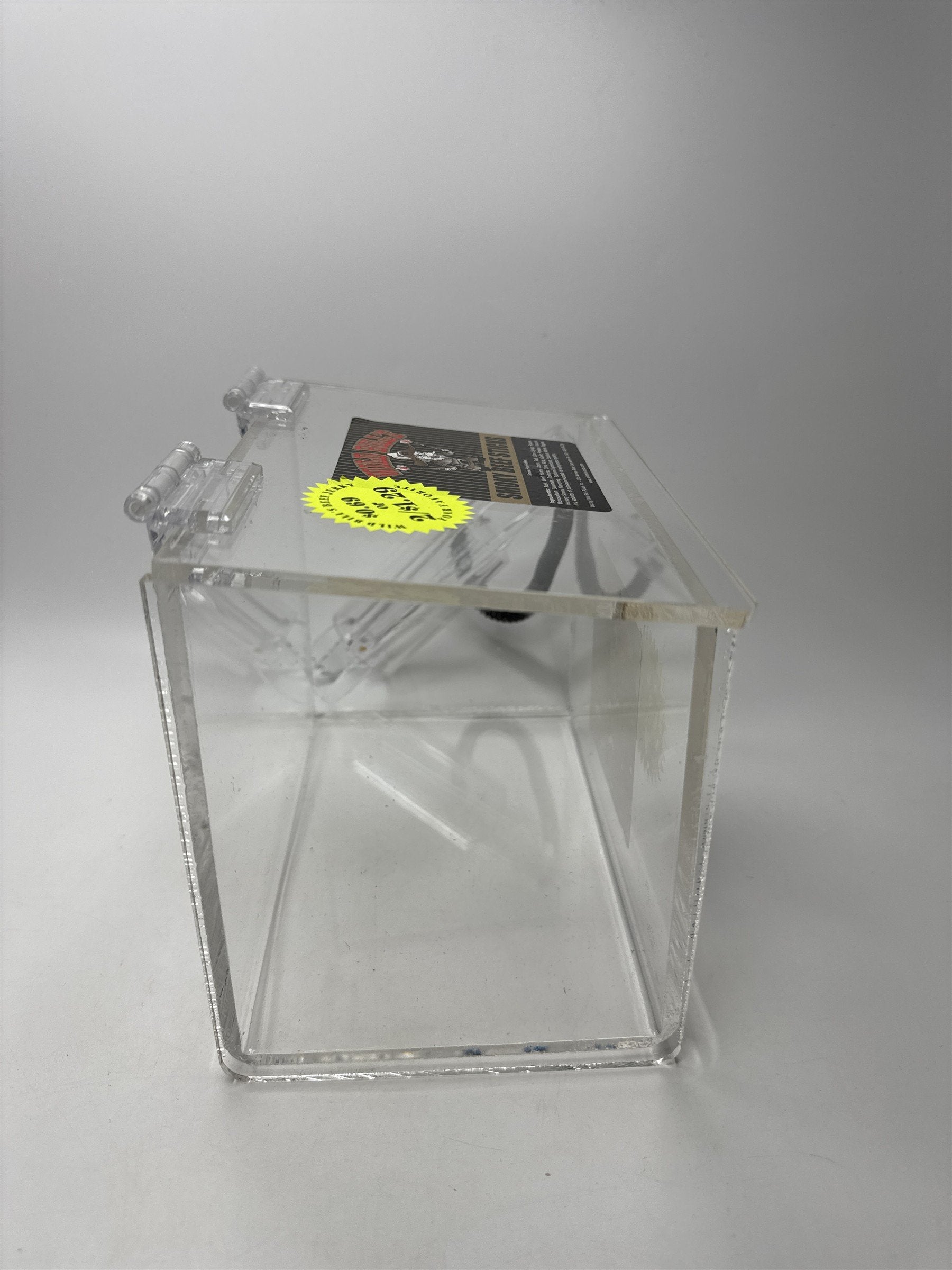Wild Bill's Acrylic Countertop Snack Candy Container Box with Tongs Candy Bin