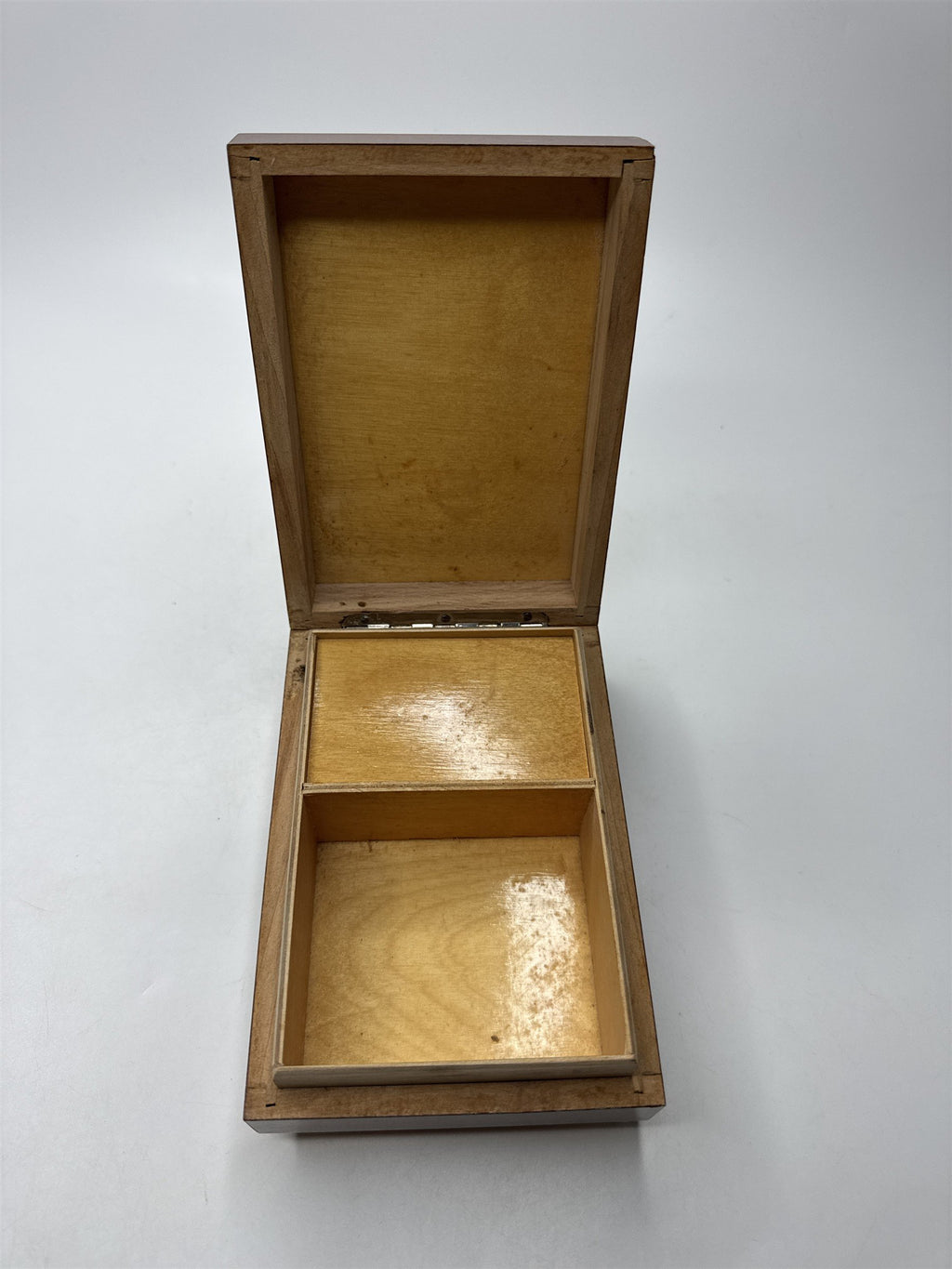 Vintage Swiss Wood Music Box Stranger In The Night Tune *Crack*