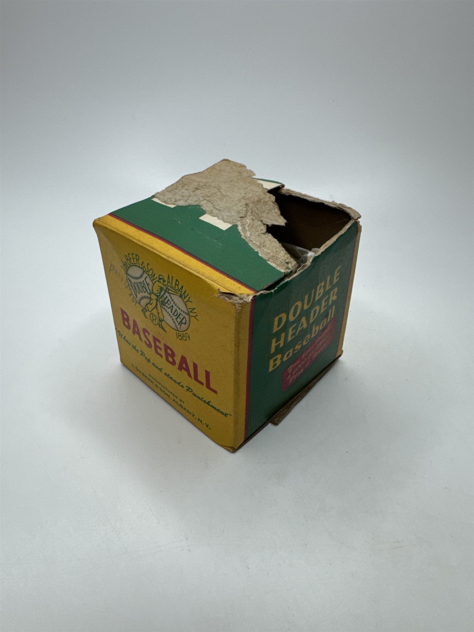 Vintage DeBeer Double Header Little League Baseball Collector Memorabilia