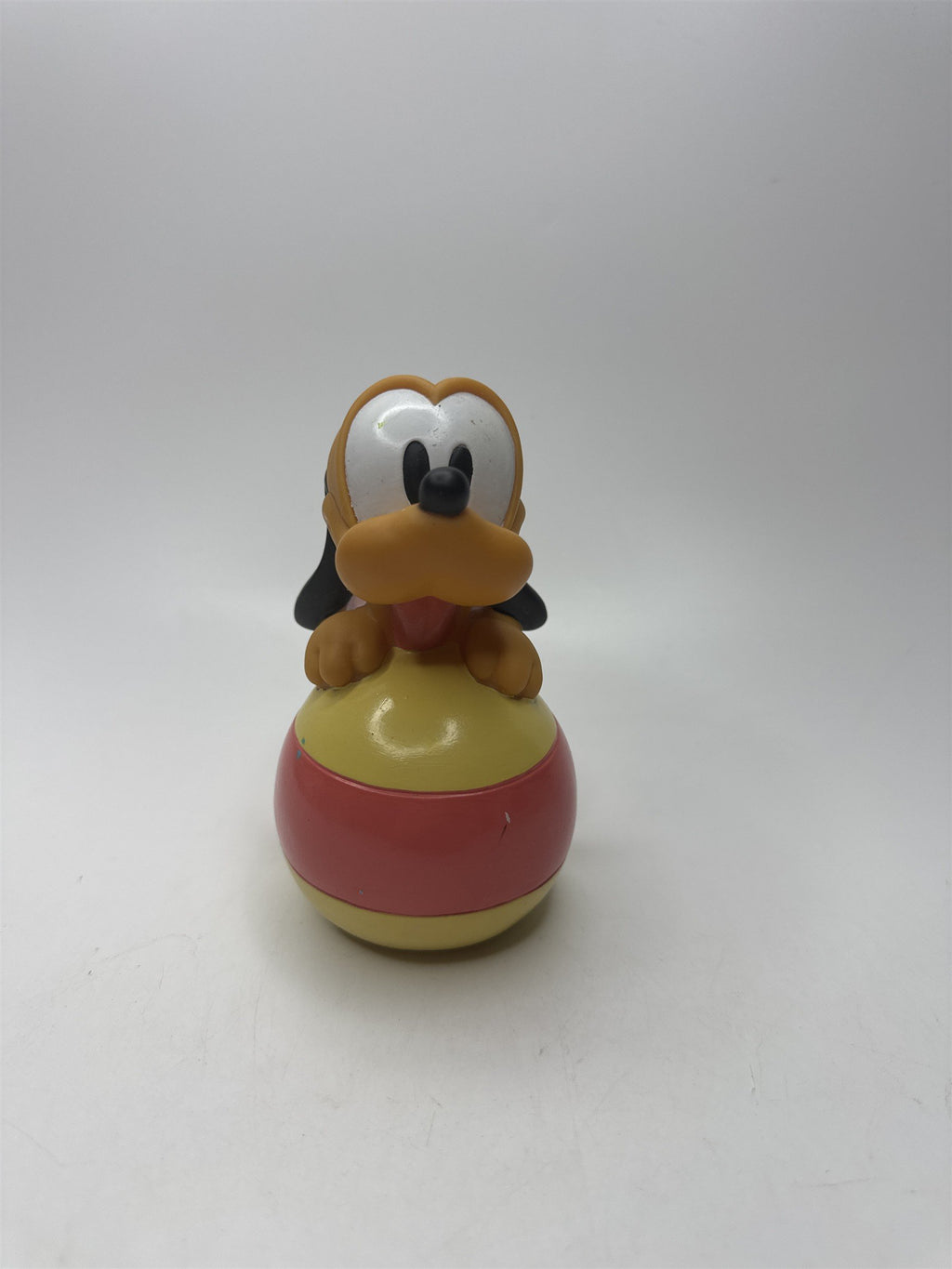 Vintage Disney Baby Pluto Rubber Squeak Toy Bath Figural Collectible Walt