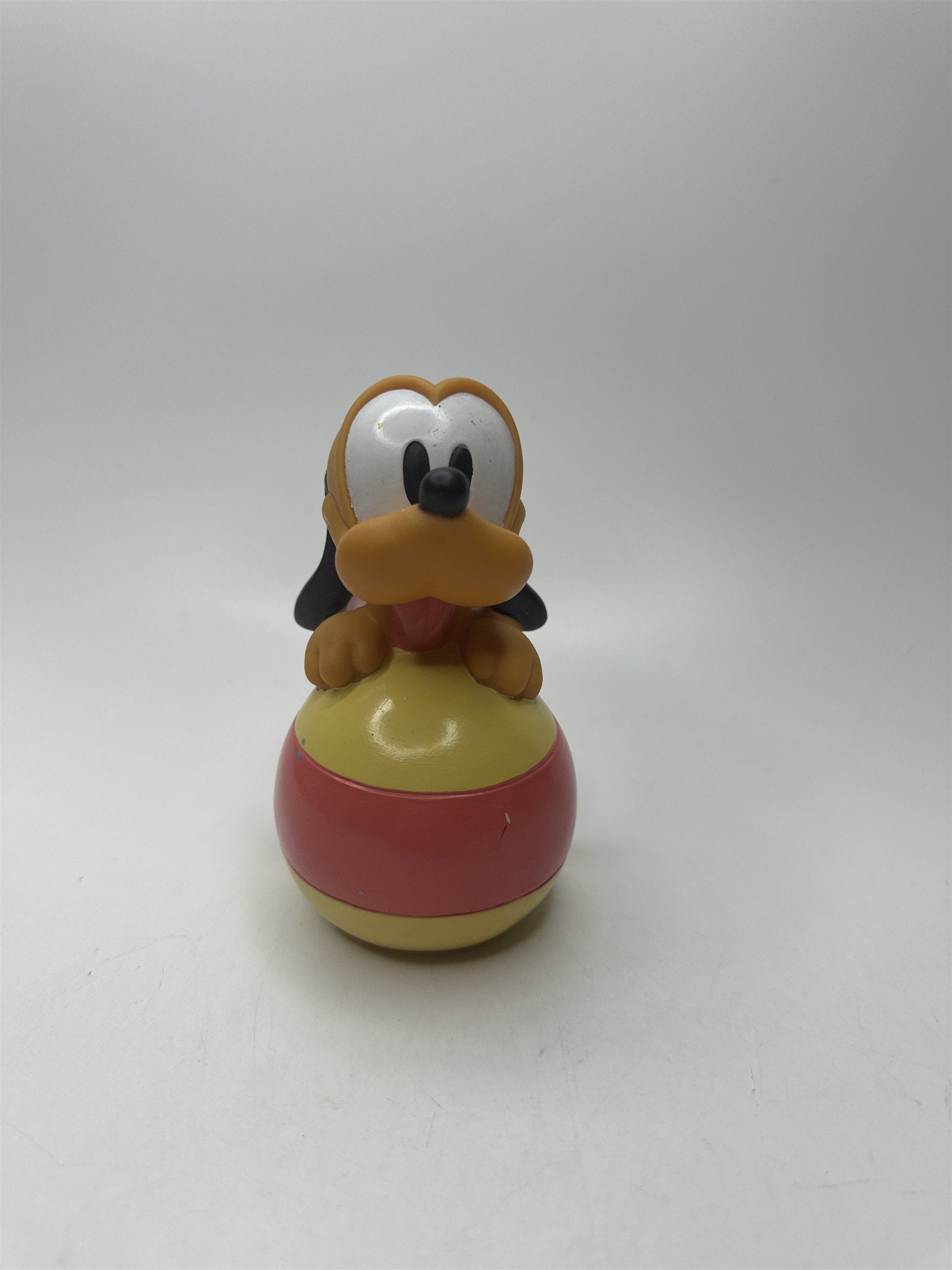 Vintage Disney Baby Pluto Rubber Squeak Toy Bath Figural Collectible Walt