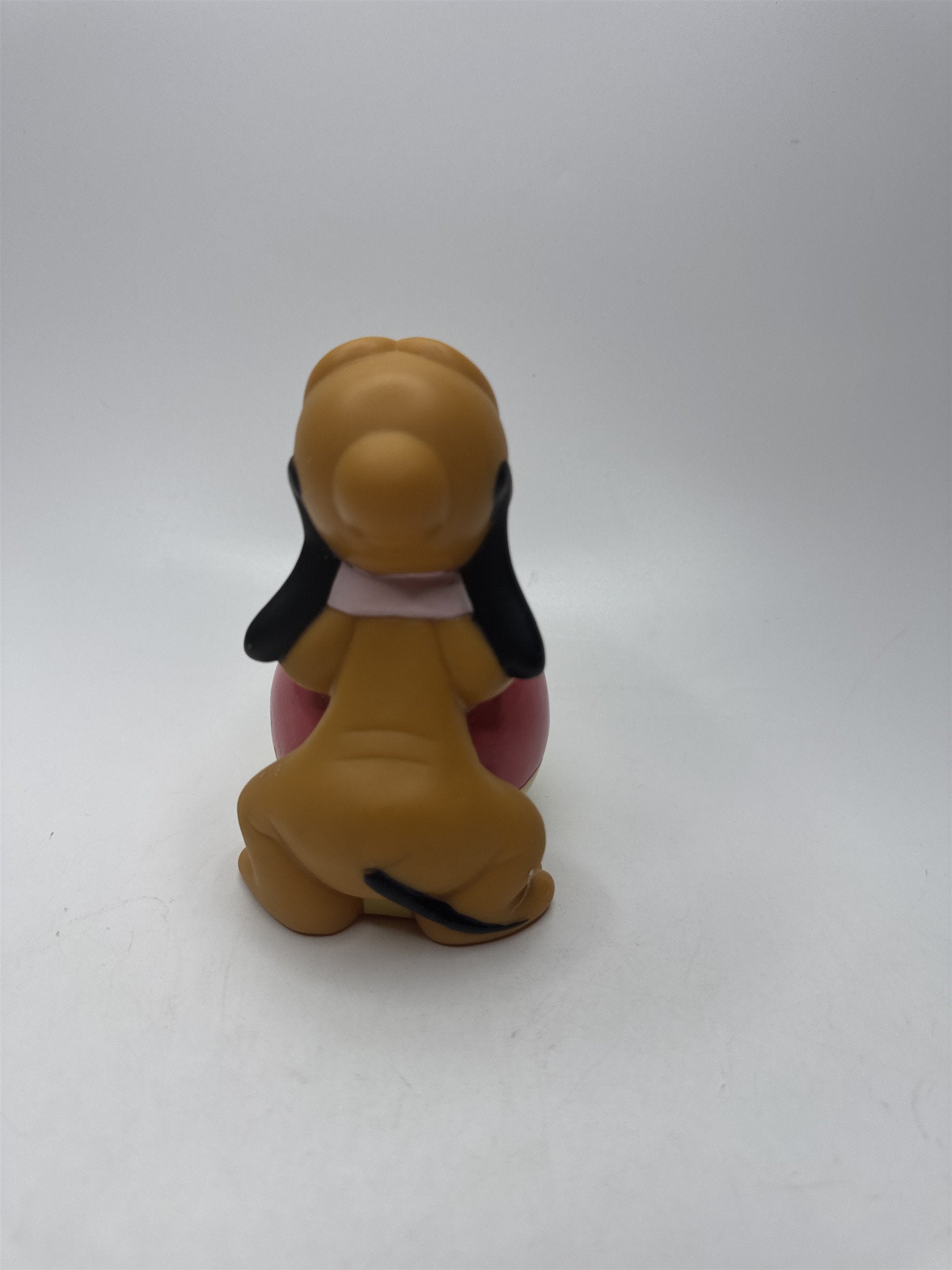 Vintage Disney Baby Pluto Rubber Squeak Toy Bath Figural Collectible Walt