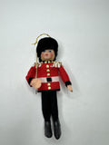 Vintage Japan Drummer Boy Felt Ornament Christmas Figural Soldier Retro MCM