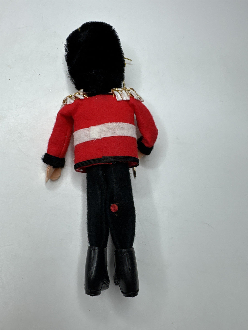 Vintage Japan Drummer Boy Felt Ornament Christmas Figural Soldier Retro MCM