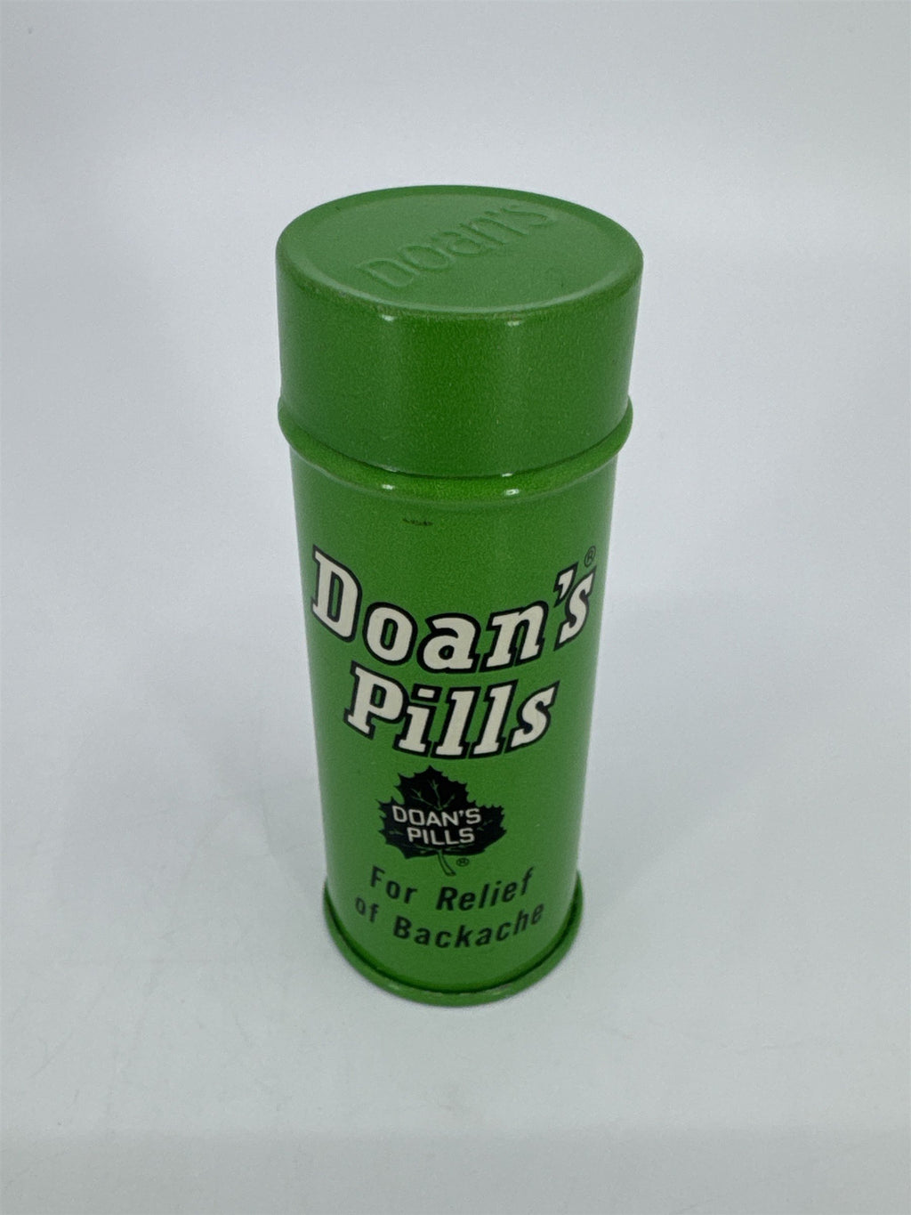 Vintage Doan's Pills Backache Relief Pills Tin Medicine Metal Tin