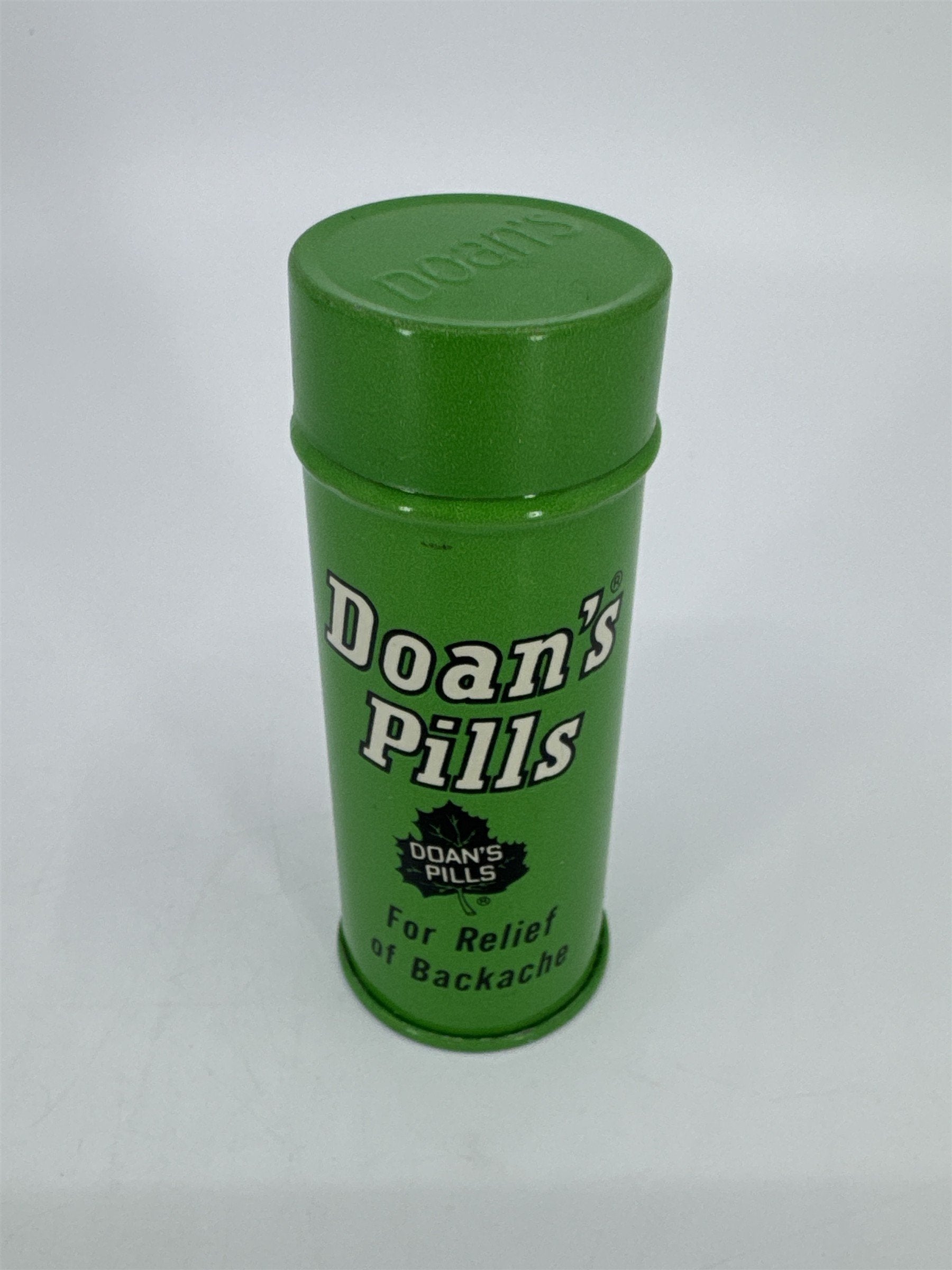 Vintage Doan's Pills Backache Relief Pills Tin Medicine Metal Tin
