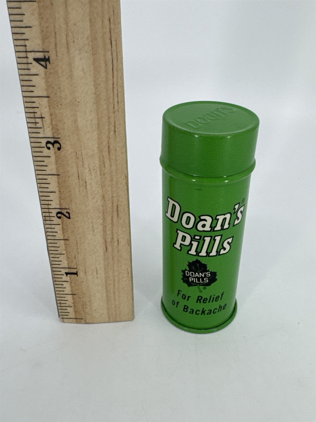 Vintage Doan's Pills Backache Relief Pills Tin Medicine Metal Tin