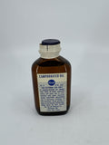 Vintage Carroll 2 Fl Oz. Bottle Camphorated Oil Medicine Full Bottle
