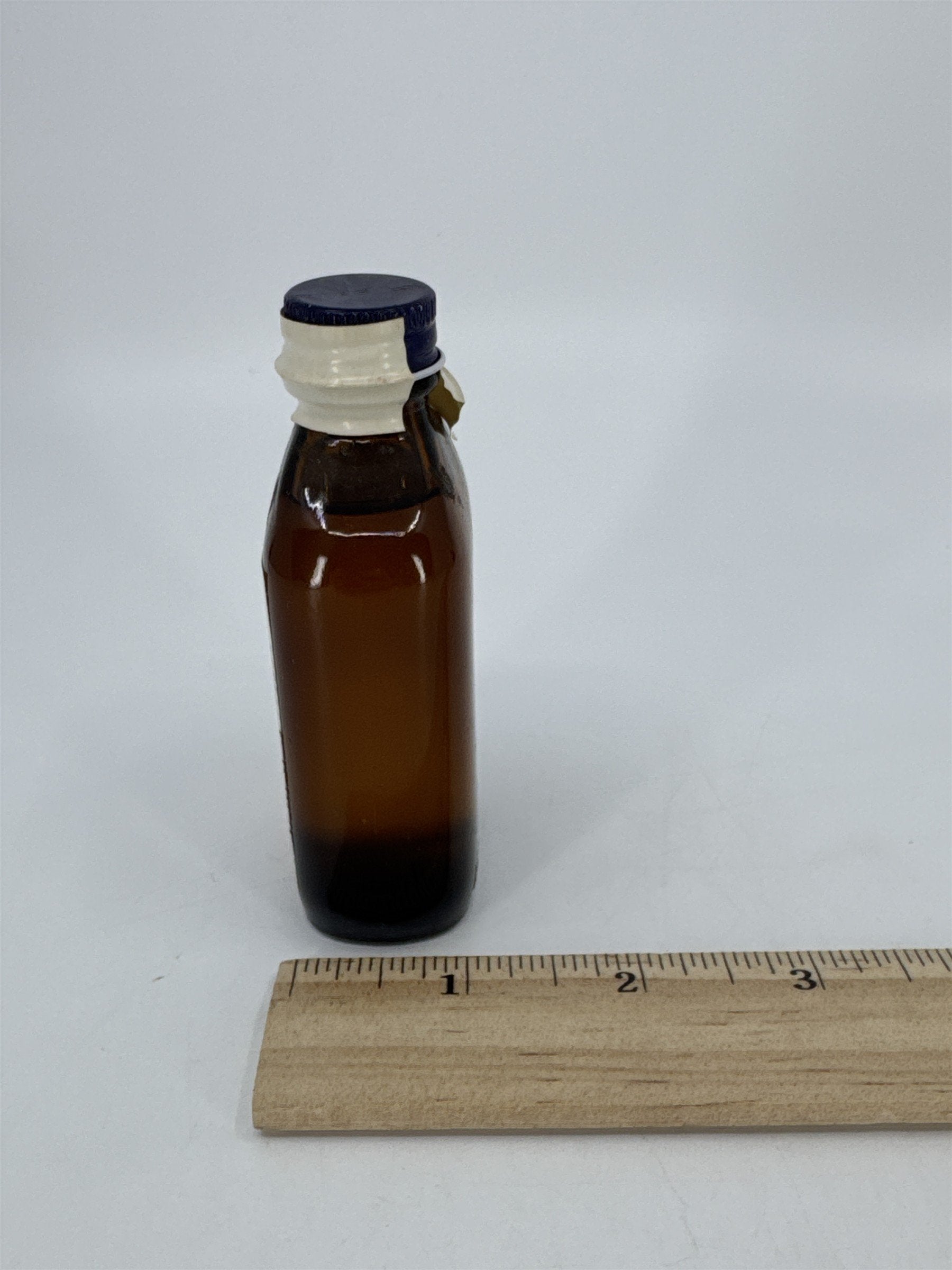 Vintage Carroll 2 Fl Oz. Bottle Camphorated Oil Medicine Full Bottle