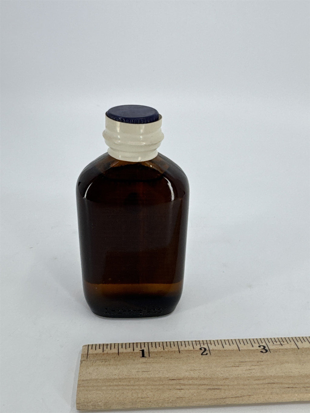 Vintage Carroll 2 Fl Oz. Bottle Camphorated Oil Medicine Full Bottle