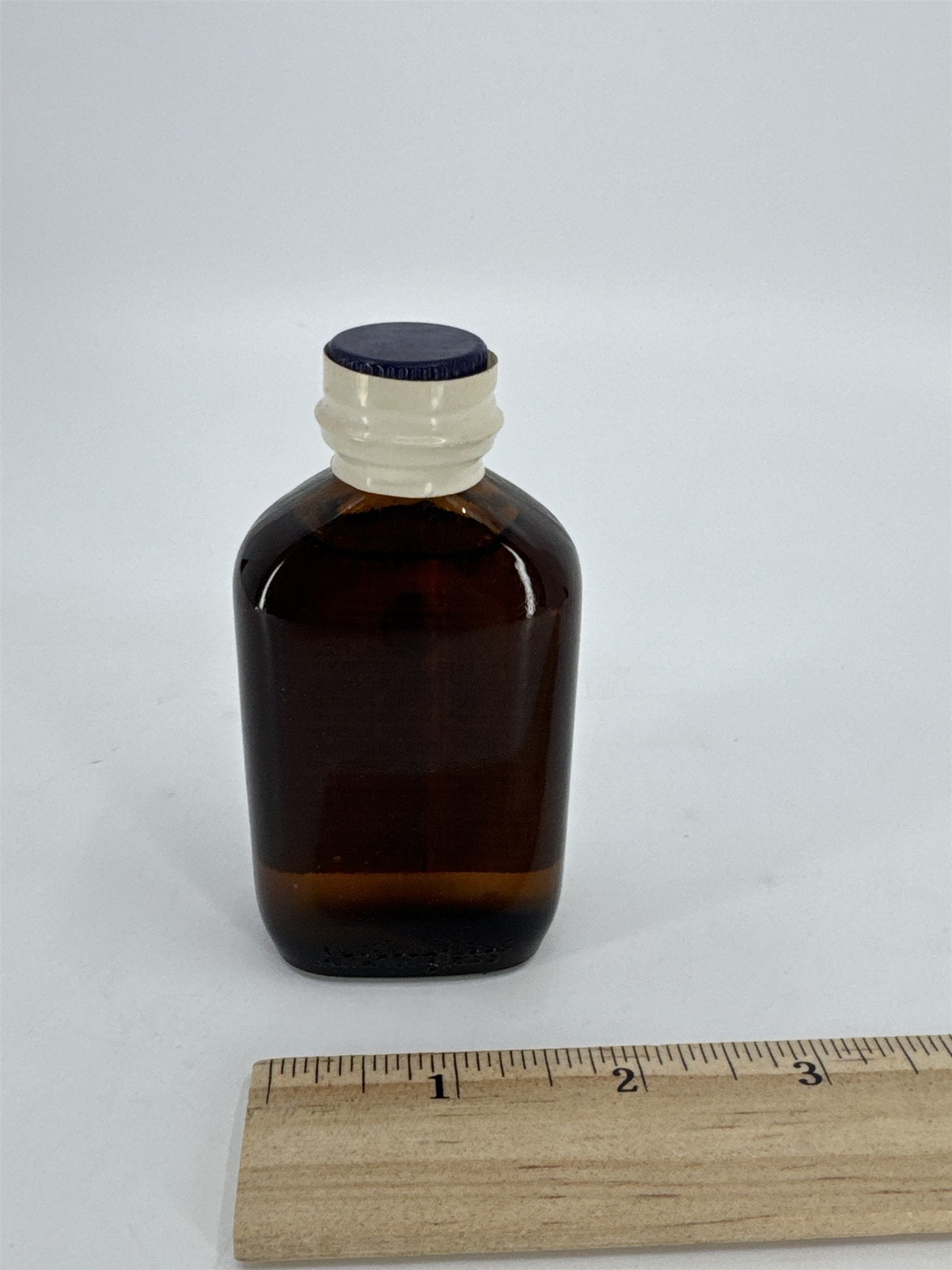 Vintage Carroll 2 Fl Oz. Bottle Camphorated Oil Medicine Full Bottle
