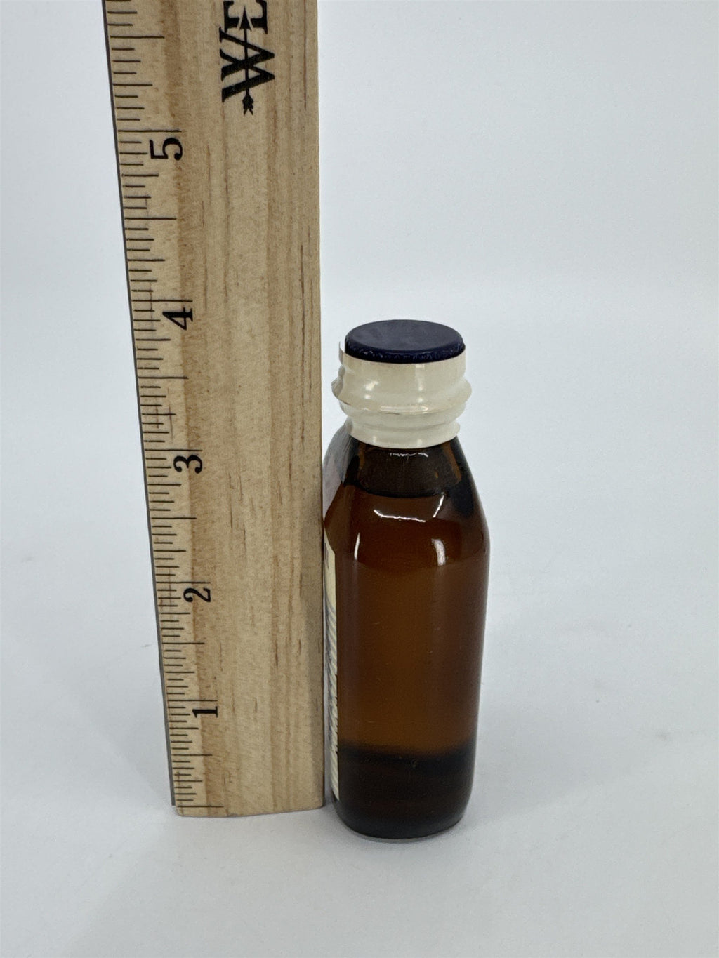 Vintage Carroll 2 Fl Oz. Bottle Camphorated Oil Medicine Full Bottle
