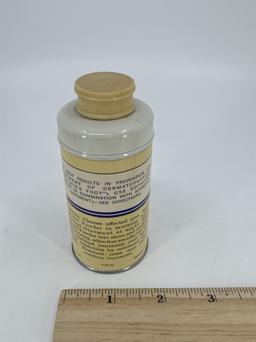 Vintage 2oz Sopronol Powder Improved Wyeth Laboratories Phila. PA *Seems Full*