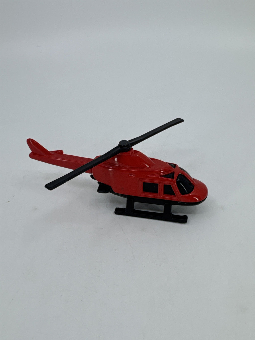 Vintage Red McDonald's Happy Meal Toy Helicopter Hot Wheels Toy
