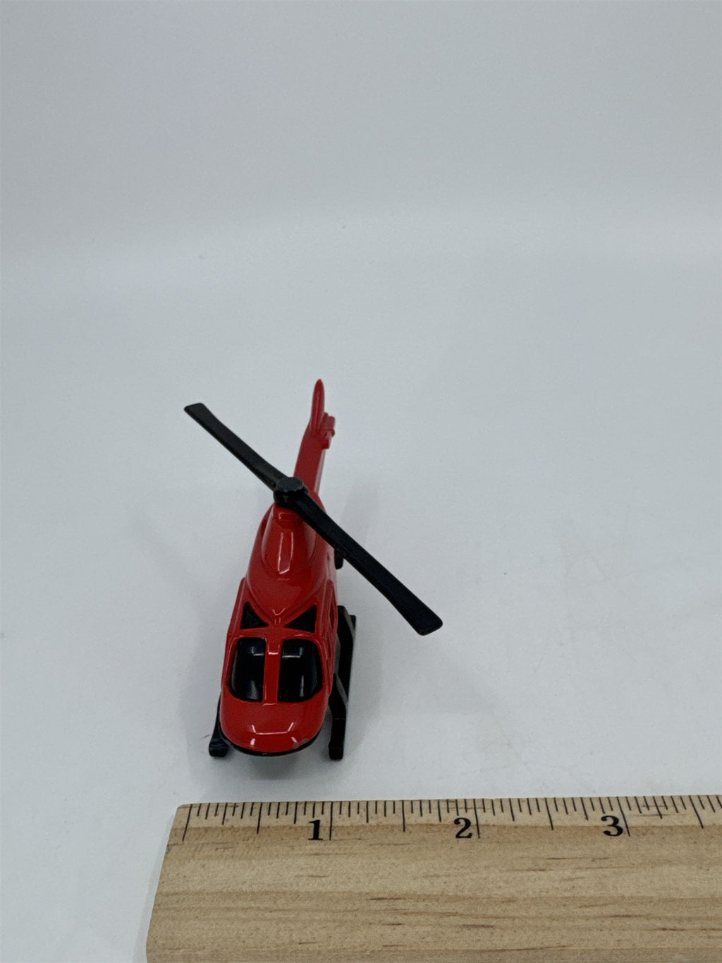 Vintage Red McDonald's Happy Meal Toy Helicopter Hot Wheels Toy