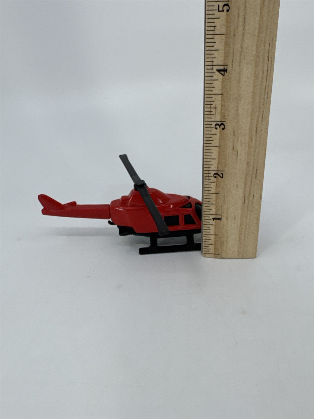 Vintage Red McDonald's Happy Meal Toy Helicopter Hot Wheels Toy