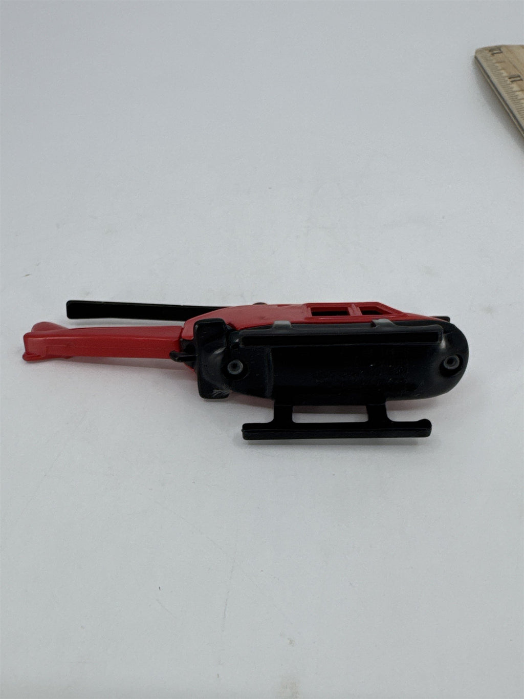 Vintage Red McDonald's Happy Meal Toy Helicopter Hot Wheels Toy