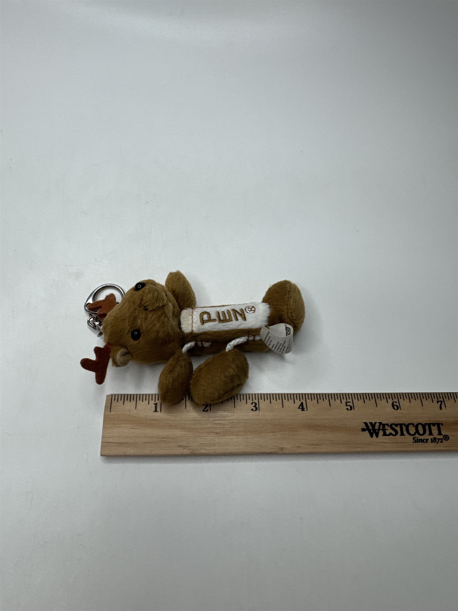 Vintage Plush Reindeer Pez Dispenser Christmas Holiday Soft Head Figural
