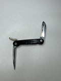 Vintage KA-BAR Black Rigging Knife Pocket Marlin Spike Sailor Marine