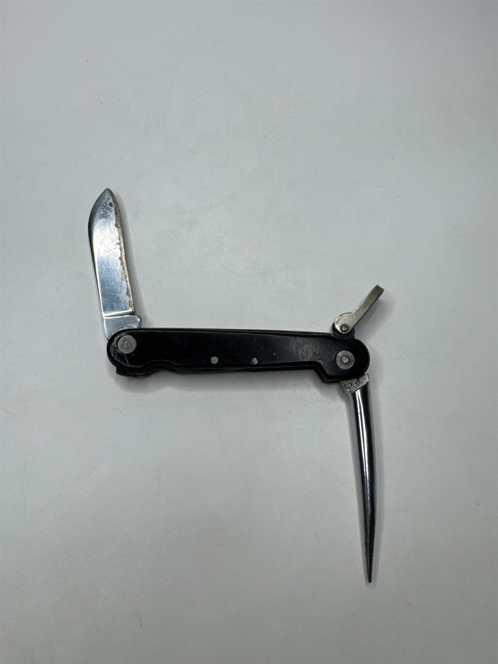 Vintage KA-BAR Black Rigging Knife Pocket Marlin Spike Sailor Marine
